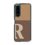 Slim Protection Case［ Original - initial two tone - R brown ］