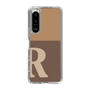 Slim Protection Case［ Original - initial two tone - R brown ］