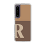 Slim Protection Case［ Original - initial two tone - R brown ］