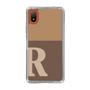 Slim Protection Case［ Original - initial two tone - R brown ］