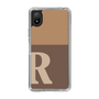 Slim Protection Case［ Original - initial two tone - R brown ］