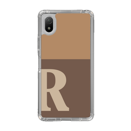 Slim Protection Case［ Original - initial two tone - R brown ］