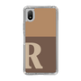 Slim Protection Case［ Original - initial two tone - R brown ］