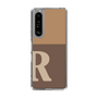Slim Protection Case［ Original - initial two tone - R brown ］