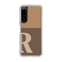 Slim Protection Case［ Original - initial two tone - R brown ］