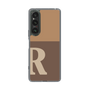 Slim Protection Case［ Original - initial two tone - R brown ］