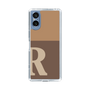 Slim Protection Case［ Original - initial two tone - R brown ］