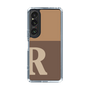 Slim Protection Case［ Original - initial two tone - R brown ］