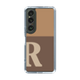 Slim Protection Case［ Original - initial two tone - R brown ］