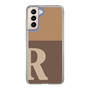 Slim Protection Case［ Original - initial two tone - R brown ］