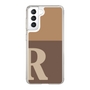 Slim Protection Case［ Original - initial two tone - R brown ］