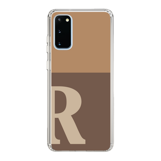 Slim Protection Case［ Original - initial two tone - R brown ］