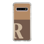 Slim Protection Case［ Original - initial two tone - R brown ］