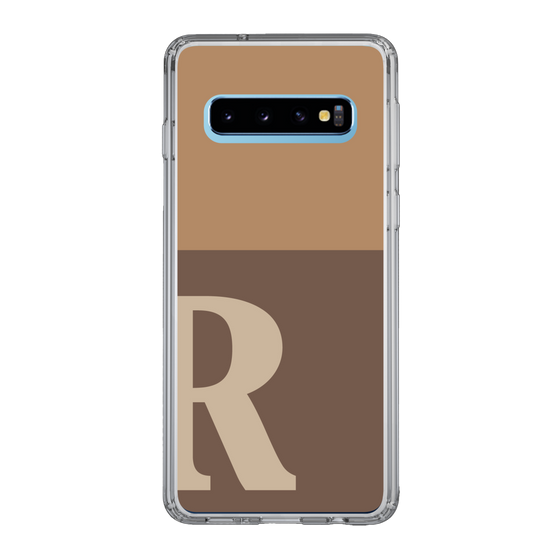 Slim Protection Case［ Original - initial two tone - R brown ］