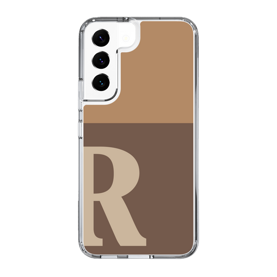 Slim Protection Case［ Original - initial two tone - R brown ］