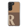 Slim Protection Case［ Original - initial two tone - R brown ］