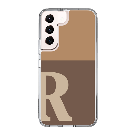 Slim Protection Case［ Original - initial two tone - R brown ］