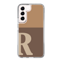 Slim Protection Case［ Original - initial two tone - R brown ］