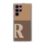 Slim Protection Case［ Original - initial two tone - R brown ］
