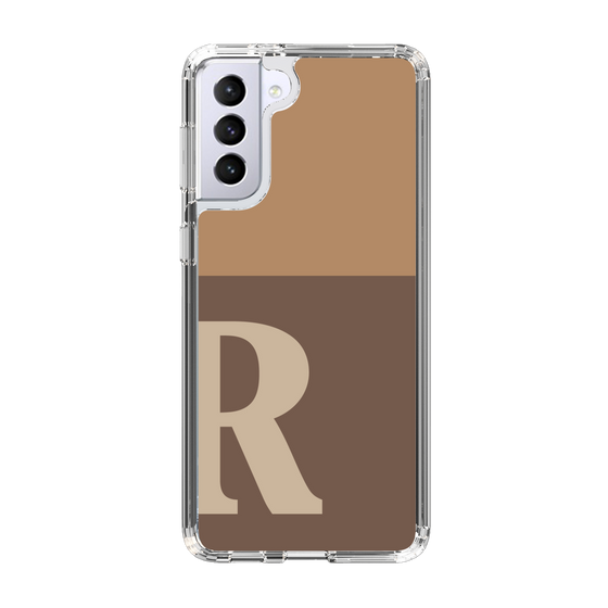 Slim Protection Case［ Original - initial two tone - R brown ］