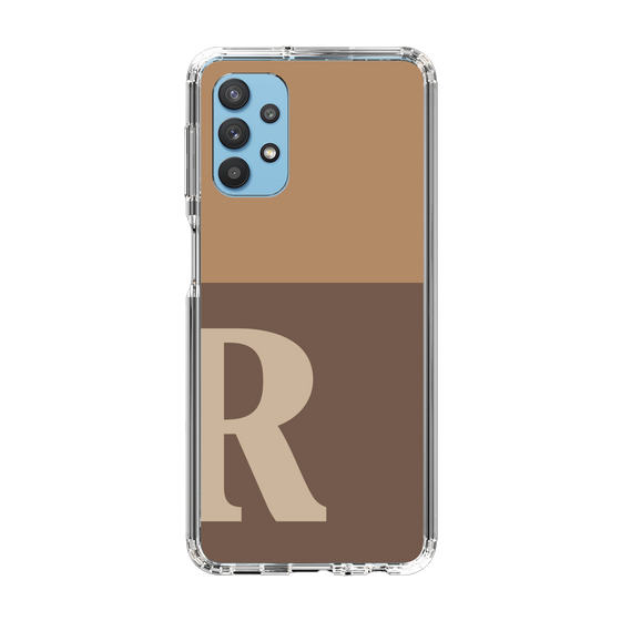 Slim Protection Case［ Original - initial two tone - R brown ］