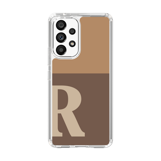 Slim Protection Case［ Original - initial two tone - R brown ］