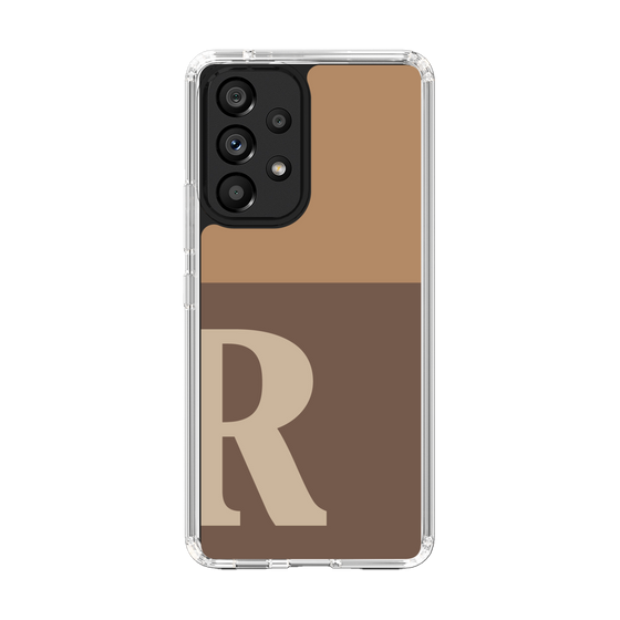Slim Protection Case［ Original - initial two tone - R brown ］