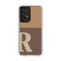 Slim Protection Case［ Original - initial two tone - R brown ］