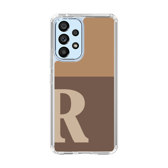 Slim Protection Case［ Original - initial two tone - R brown ］