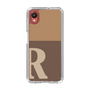Slim Protection Case［ Original - initial two tone - R brown ］
