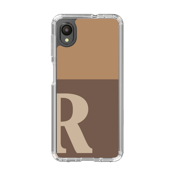 Slim Protection Case［ Original - initial two tone - R brown ］