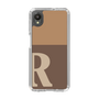 Slim Protection Case［ Original - initial two tone - R brown ］