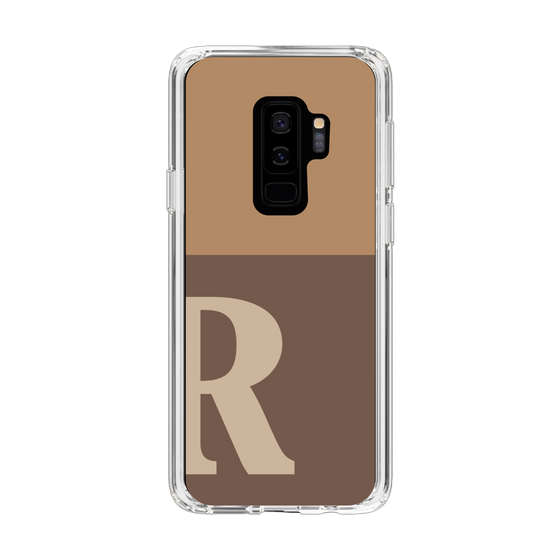 Slim Protection Case［ Original - initial two tone - R brown ］