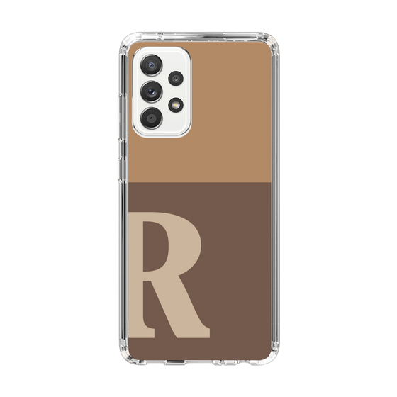 Slim Protection Case［ Original - initial two tone - R brown ］
