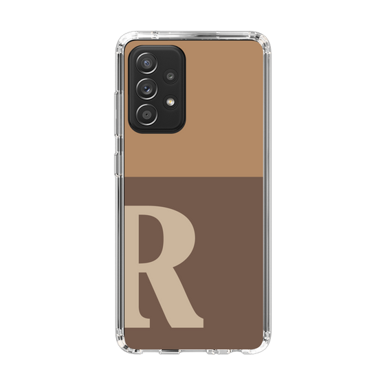 Slim Protection Case［ Original - initial two tone - R brown ］