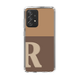 Slim Protection Case［ Original - initial two tone - R brown ］