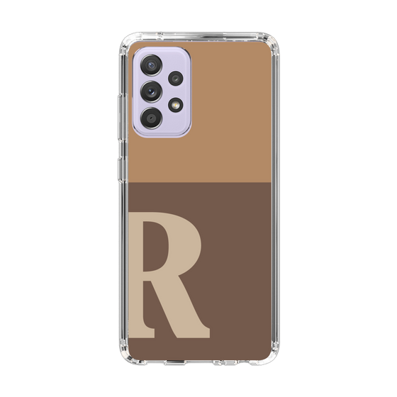 Slim Protection Case［ Original - initial two tone - R brown ］