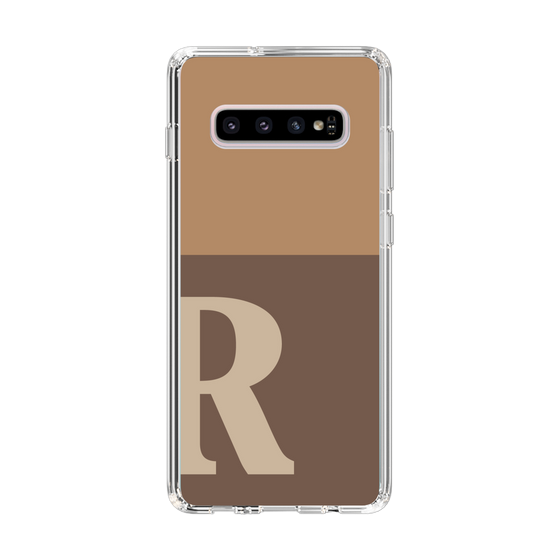 Slim Protection Case［ Original - initial two tone - R brown ］