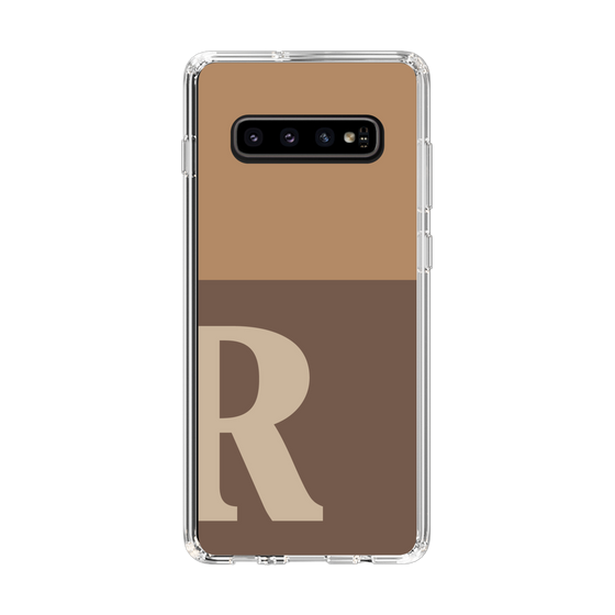 Slim Protection Case［ Original - initial two tone - R brown ］