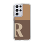 Slim Protection Case［ Original - initial two tone - R brown ］