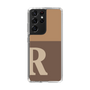 Slim Protection Case［ Original - initial two tone - R brown ］