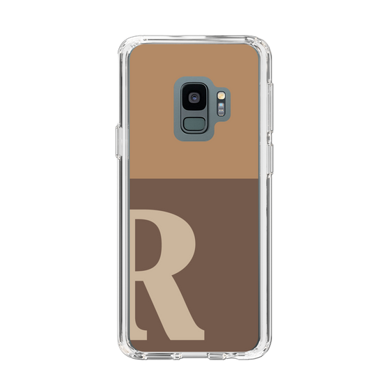 Slim Protection Case［ Original - initial two tone - R brown ］