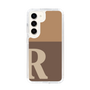 Slim Protection Case［ Original - initial two tone - R brown ］