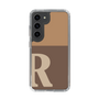Slim Protection Case［ Original - initial two tone - R brown ］
