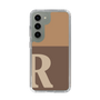 Slim Protection Case［ Original - initial two tone - R brown ］