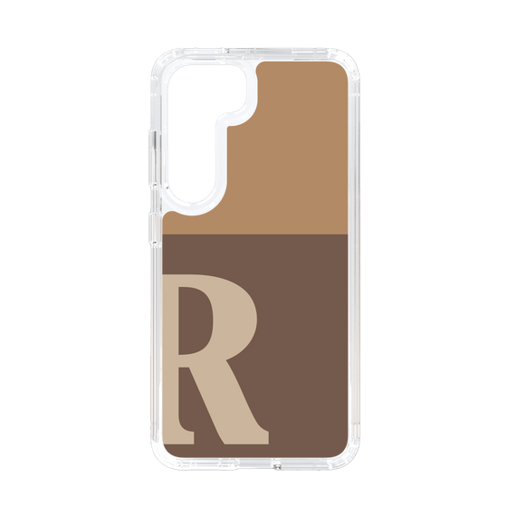 Slim Protection Case［ Original - initial two tone - R brown ］