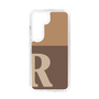 Slim Protection Case［ Original - initial two tone - R brown ］