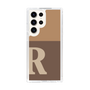 Slim Protection Case［ Original - initial two tone - R brown ］