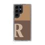 Slim Protection Case［ Original - initial two tone - R brown ］