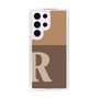Slim Protection Case［ Original - initial two tone - R brown ］
